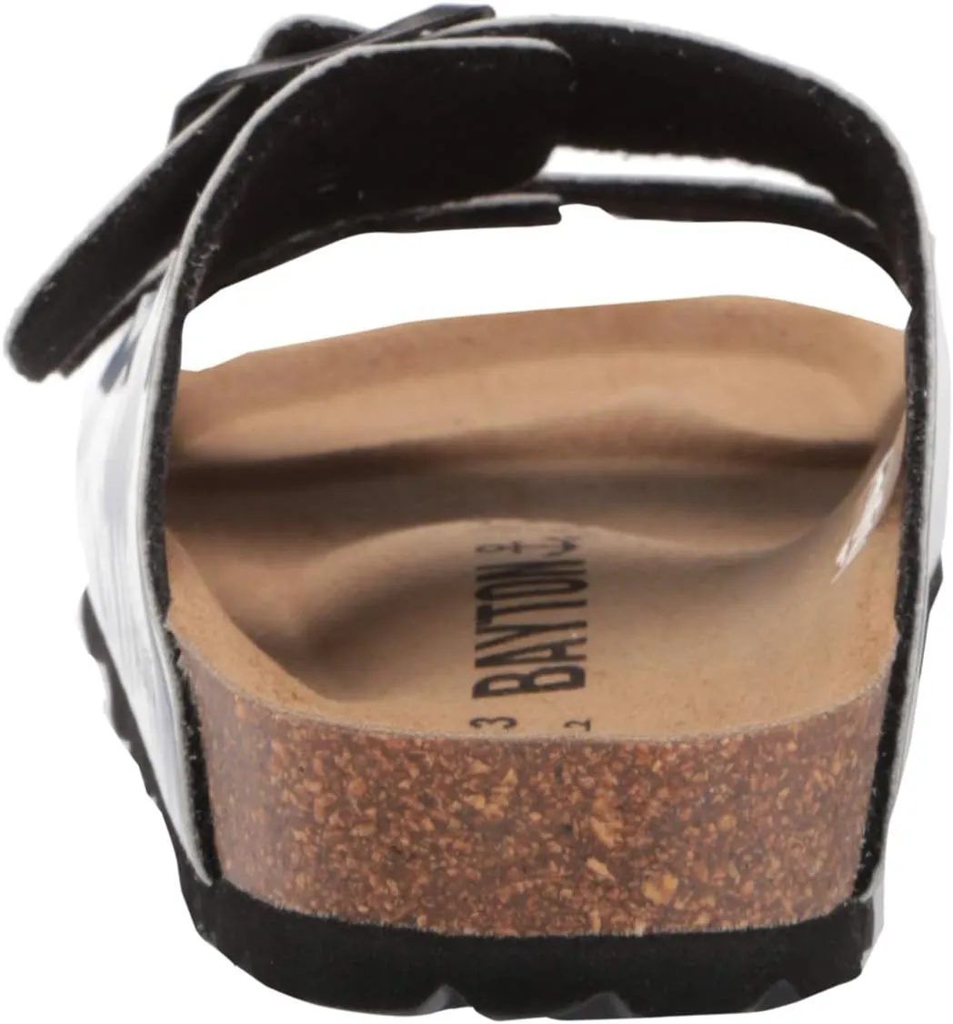 Bayton Unisex-Child 2 Strap Buckle Sandal