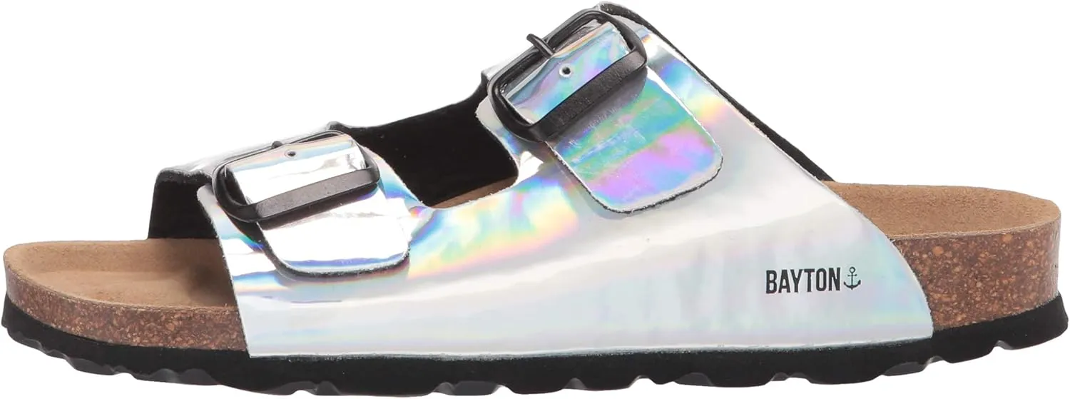 Bayton Unisex-Child 2 Strap Buckle Sandal