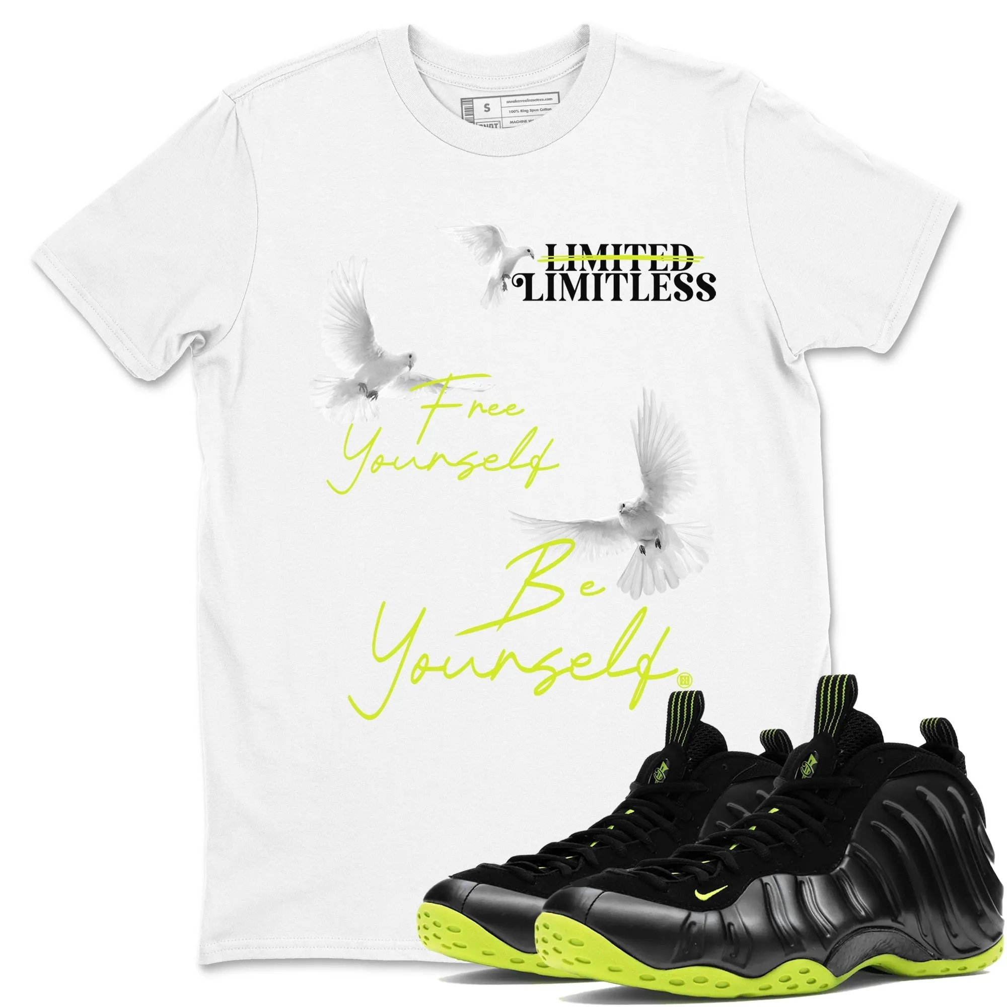 Be Black Yourself Foamposite One Fairly priced Volt SNRT - Free Vast range Air Yourself Tees Sneaker