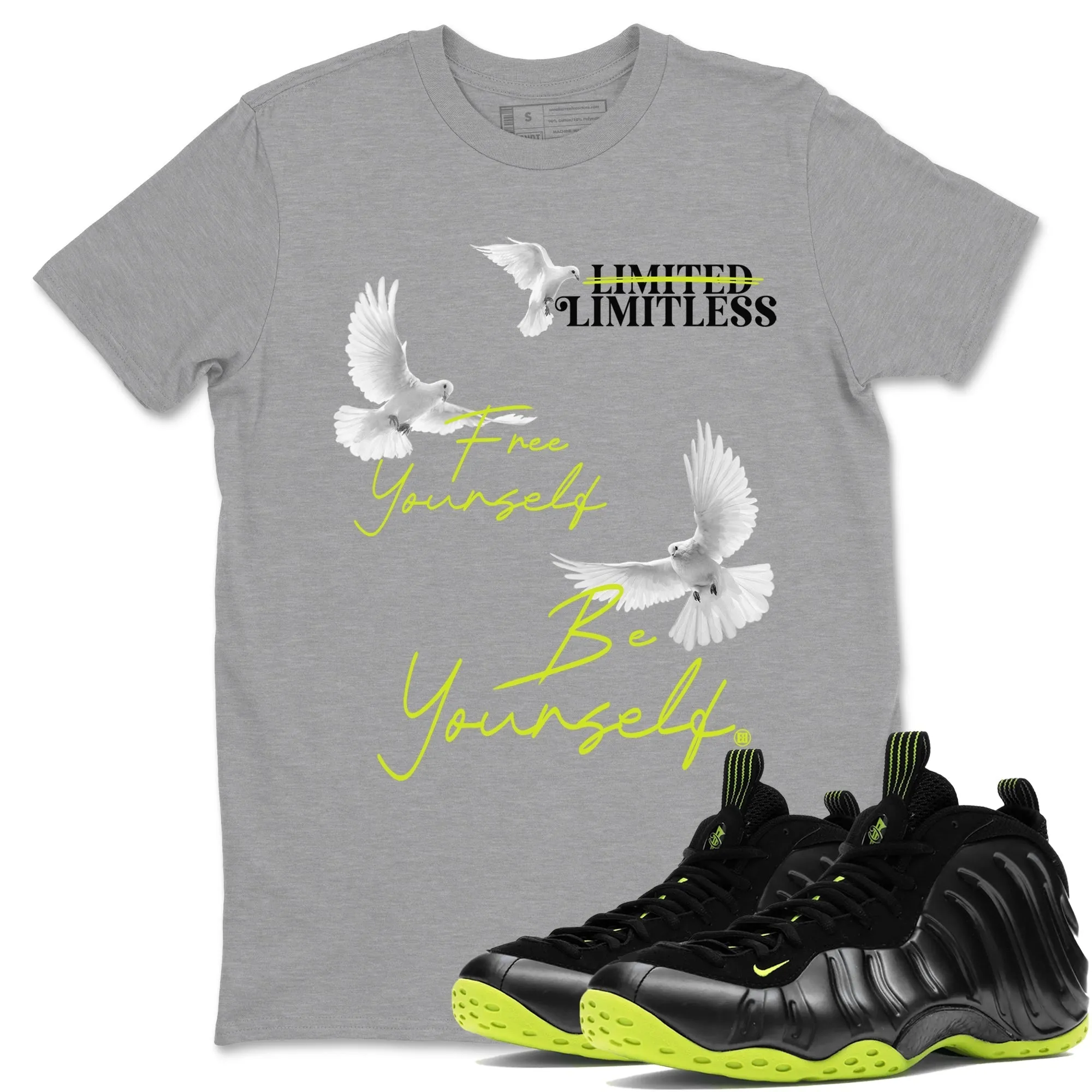 Be Black Yourself Foamposite One Fairly priced Volt SNRT - Free Vast range Air Yourself Tees Sneaker