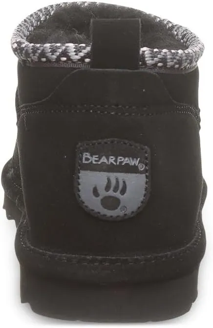 BEARPAW Women's Super Shorty Deco Multiple Colors | Women's Ankle Boot | Women's Slip On Boot | Comfortable Winter Boot