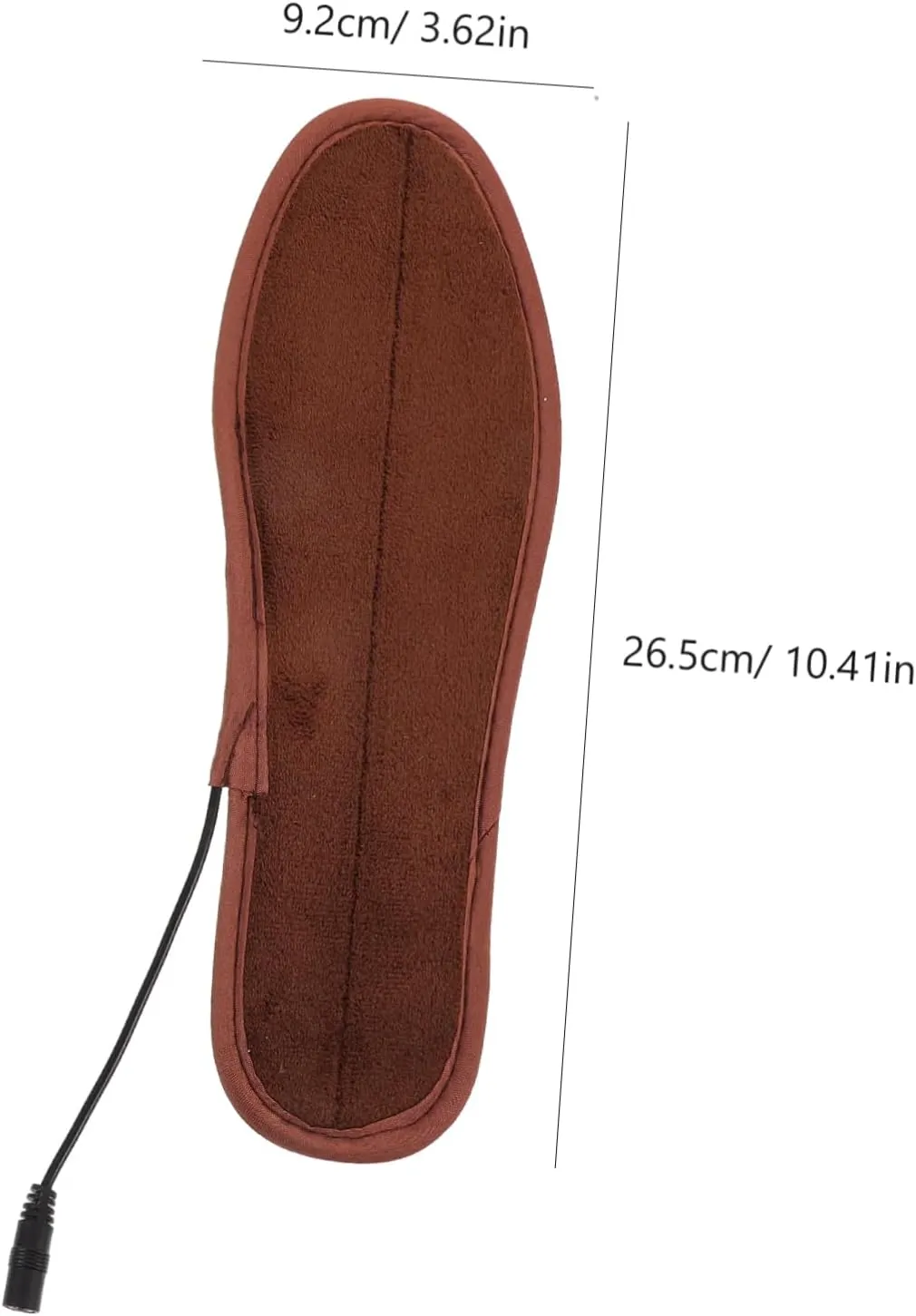 Beaupretty Rmal Insoles for Winter Rechargeable Heated Warm Shoe Pad for Foot Comfort