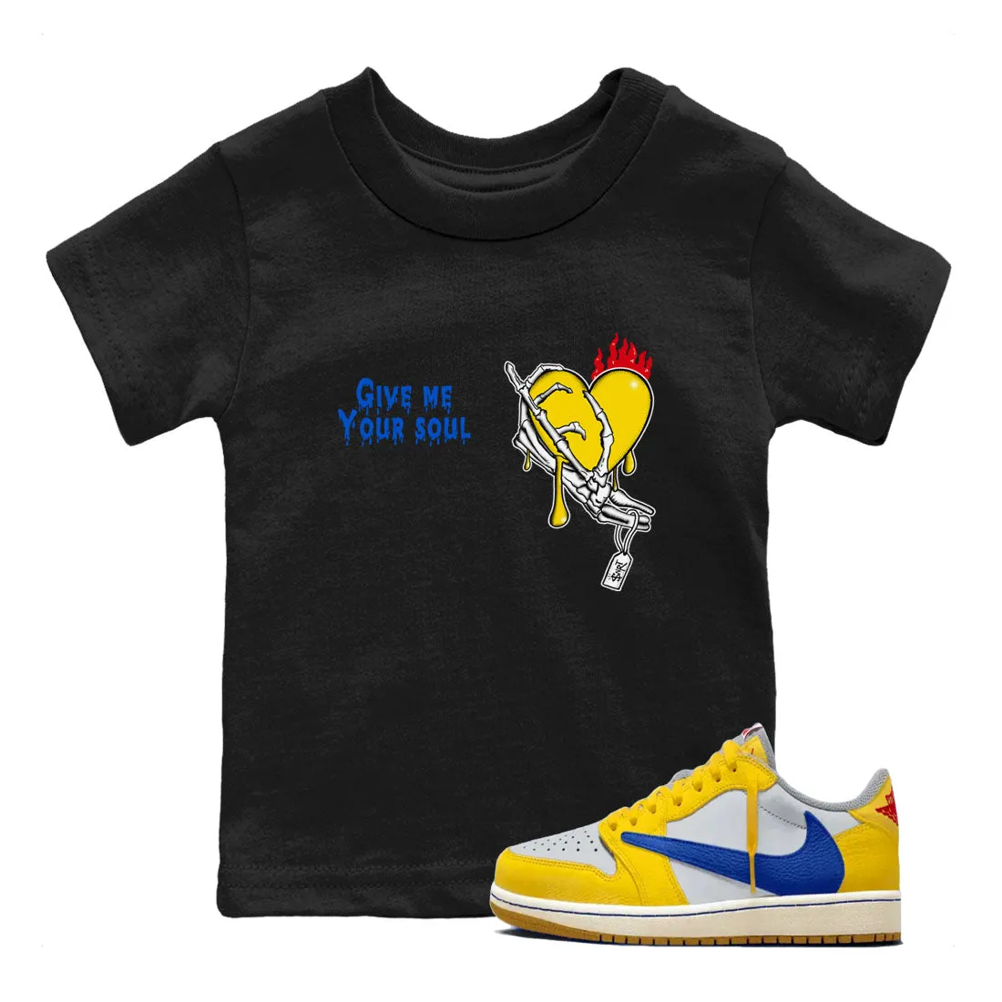 Best choice Sneaker Jordan Give 1 - Tees Canary Me Scott Kids Satisfied SNRT Air Your Travis Soul