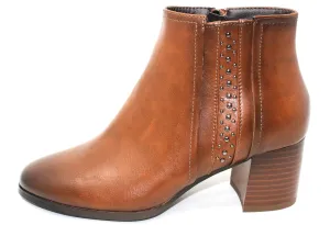 Block Heel Ankle Boot-4