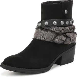 Blowfish Malibu Women's Rally Western Ankle Bootie