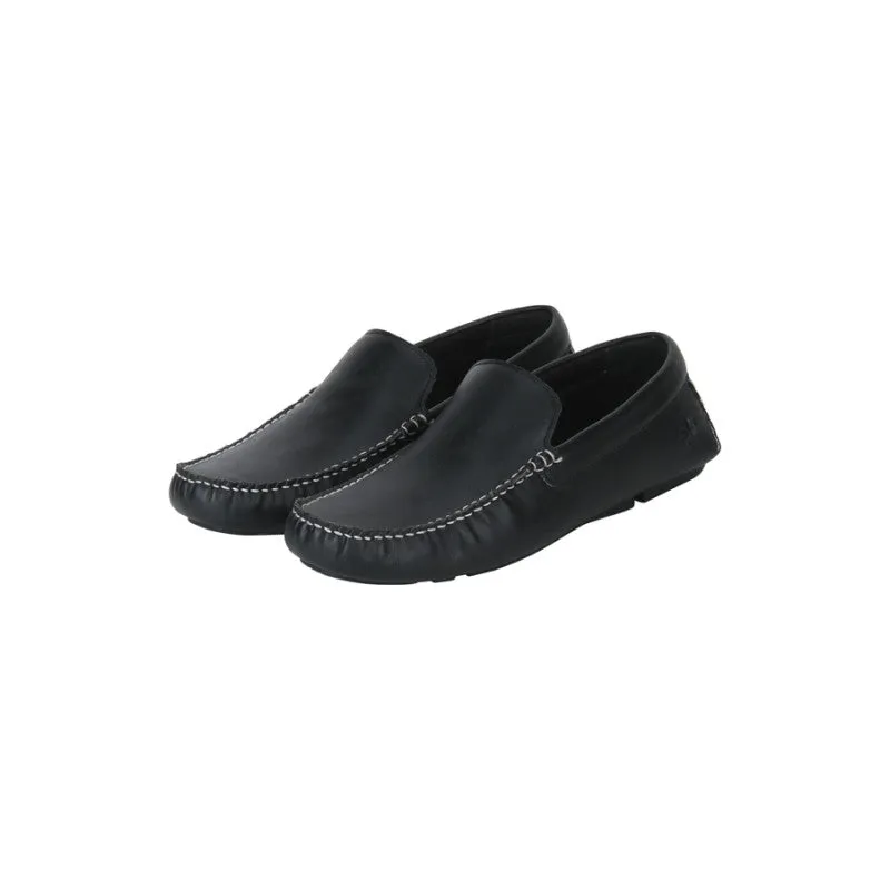 Bond Street by Red Tape Men Black Loafers