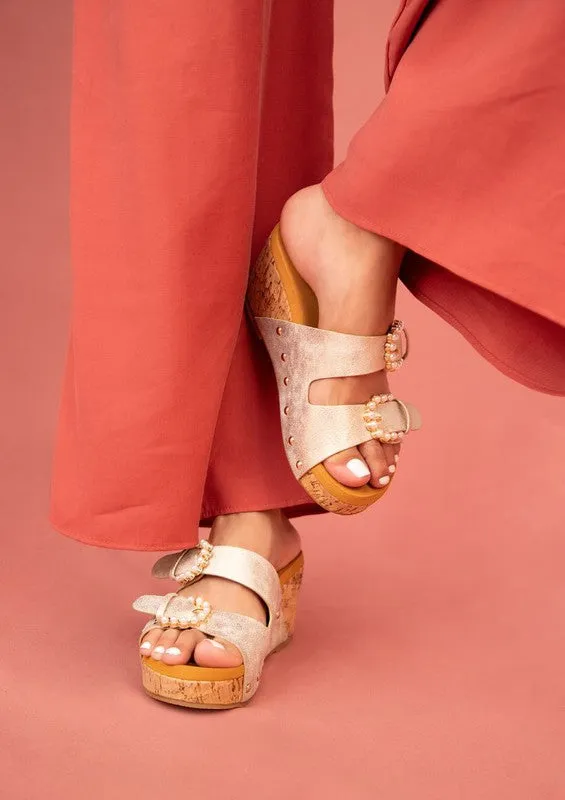 “BRIANNA” Wedge Sandals