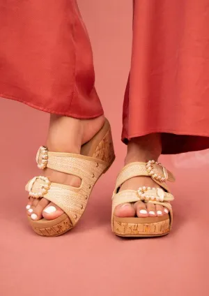 “BRIANNA” Wedge Sandals