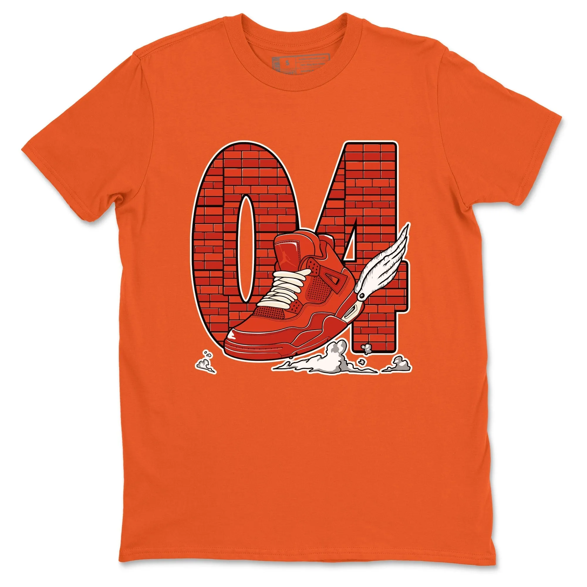 By Trending sale Air To Tees Brick Sneaker - SNRT Fly The Brick Clouds Competitive pricing 4 Jordan