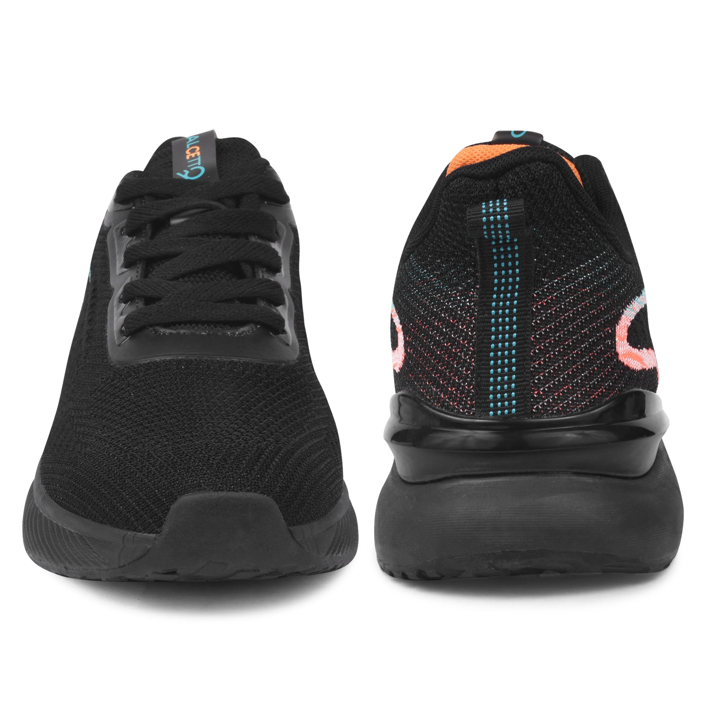 Calcetto Lightweight Lifstyle Men'S Running Sports Shoes CLT-0988 FULL BLACK