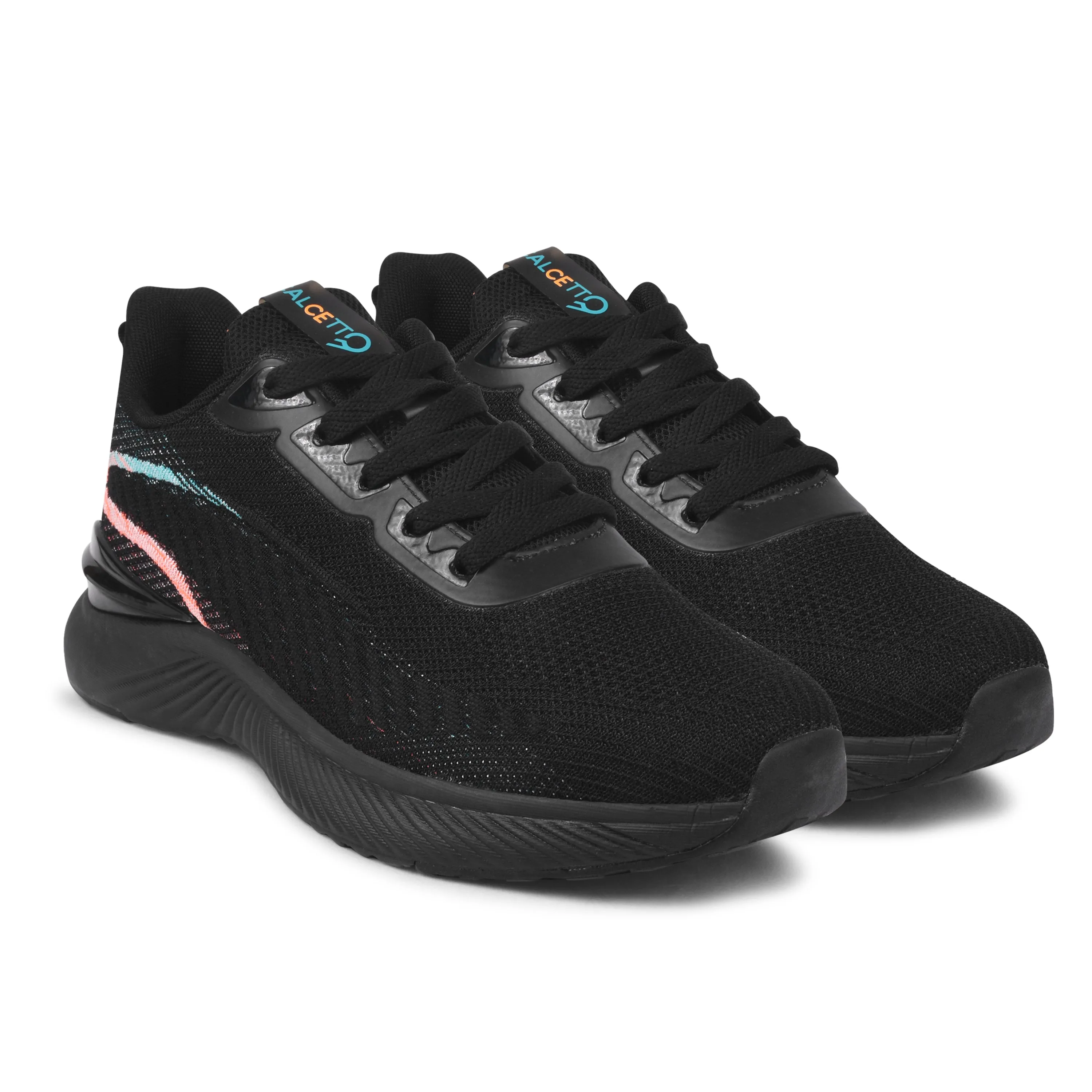 Calcetto Lightweight Lifstyle Men'S Running Sports Shoes CLT-0988 FULL BLACK