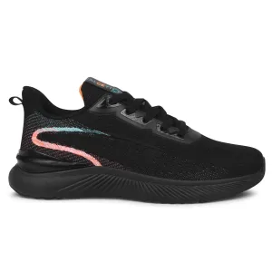 Calcetto Lightweight Lifstyle Men'S Running Sports Shoes CLT-0988 FULL BLACK