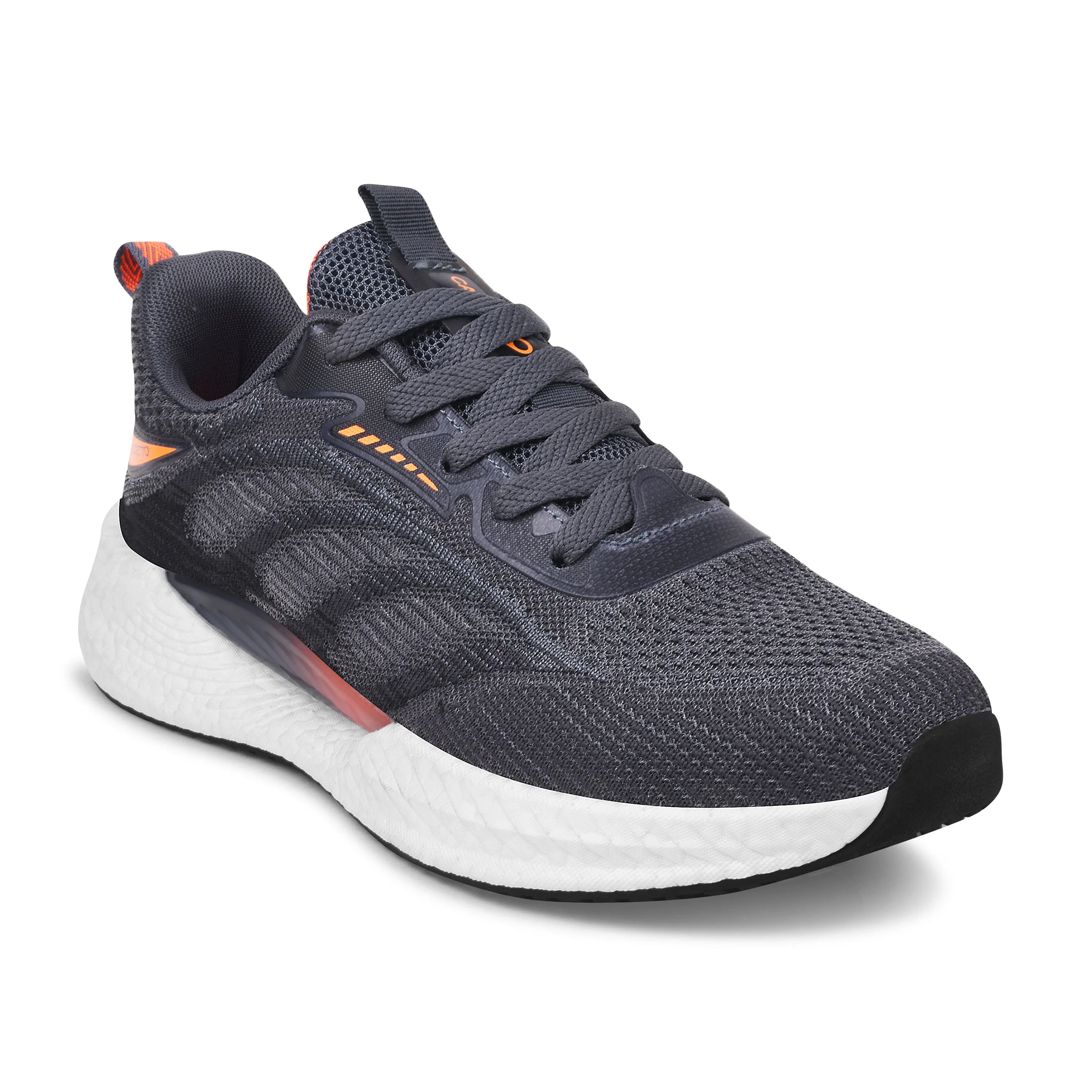 Calcetto Lightweight Lifstyle Men'S Running Sports Shoes CLT-1005 D GREY ORANGE