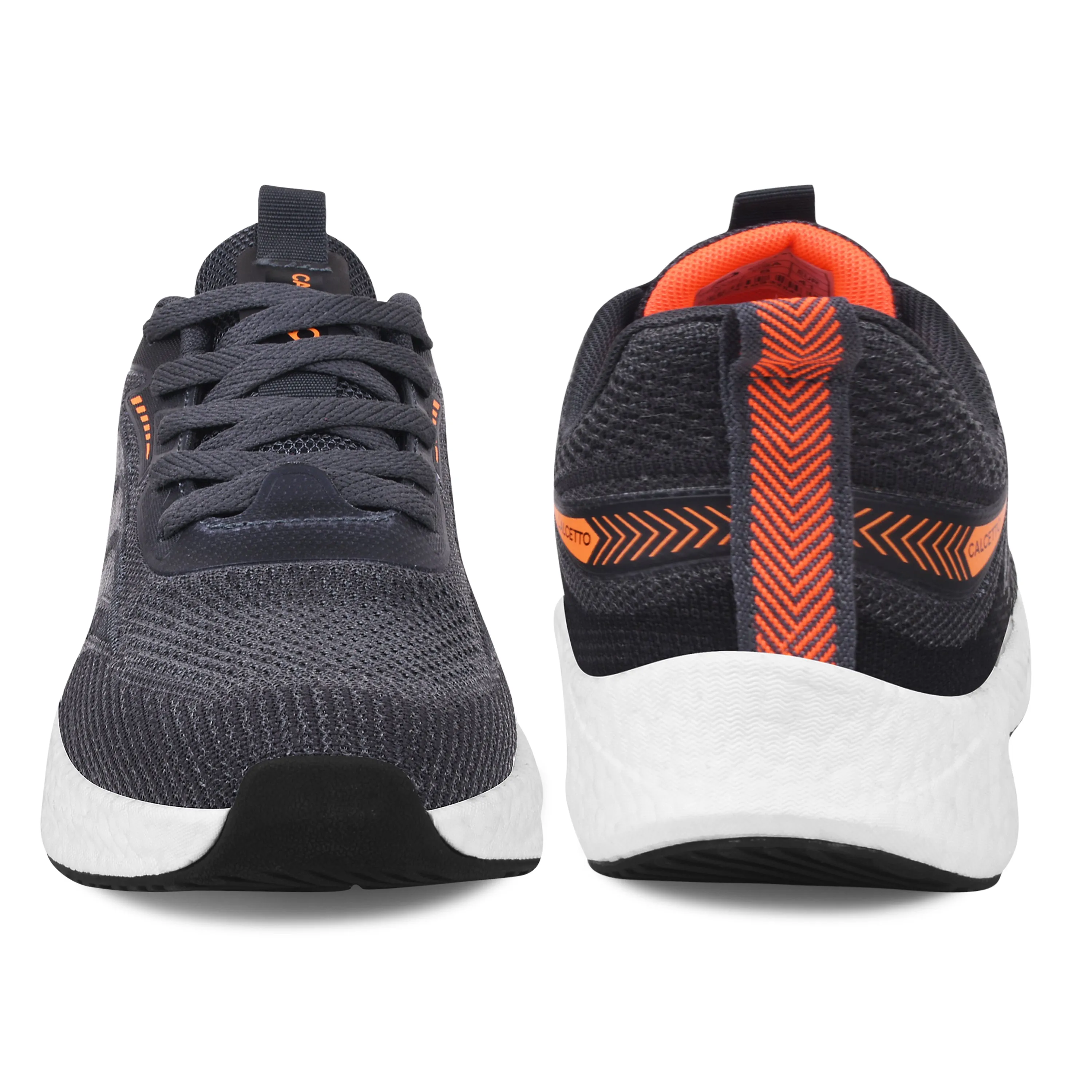 Calcetto Lightweight Lifstyle Men'S Running Sports Shoes CLT-1005 D GREY ORANGE