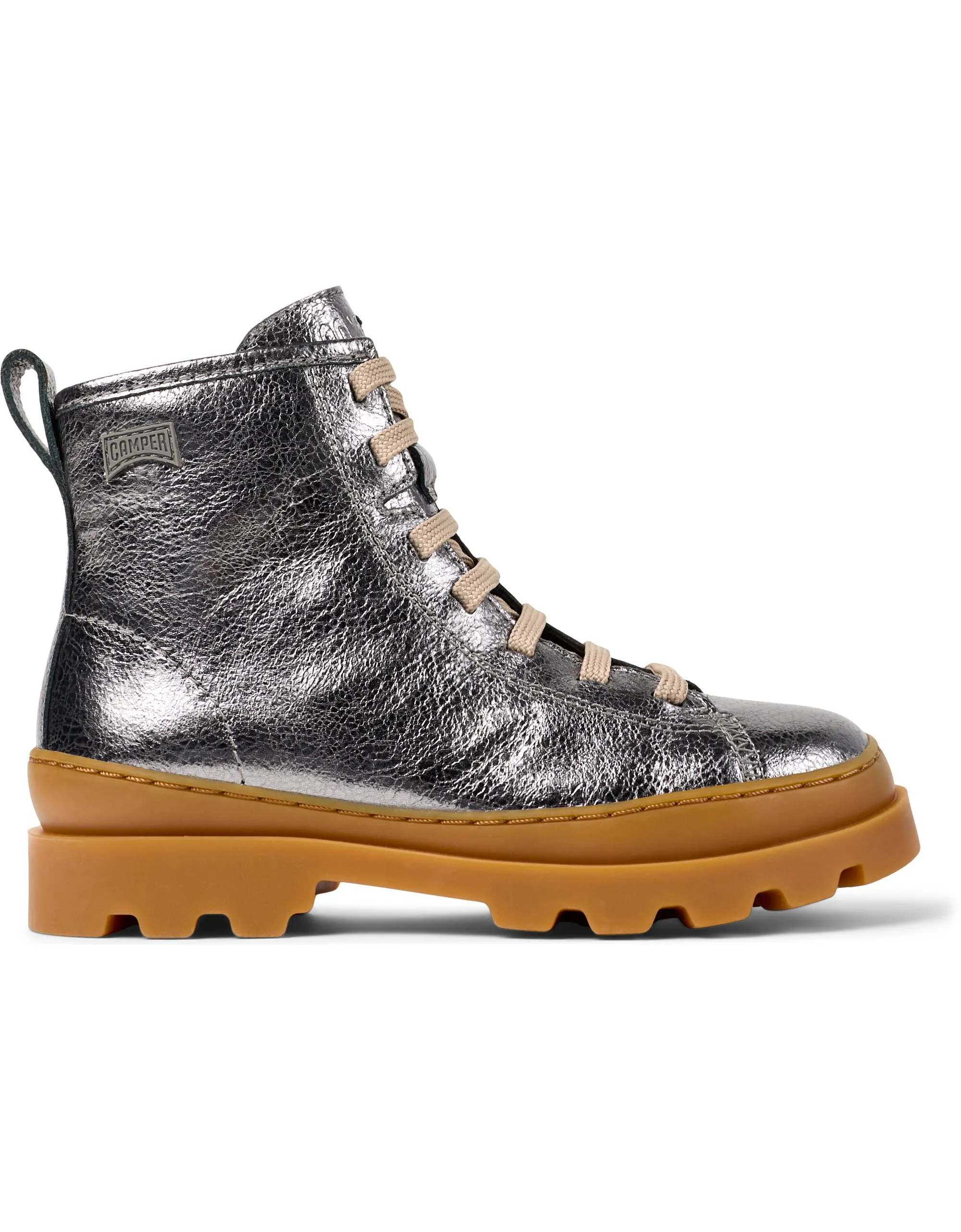 CAMPER BRUTUS BOOT - SILVER