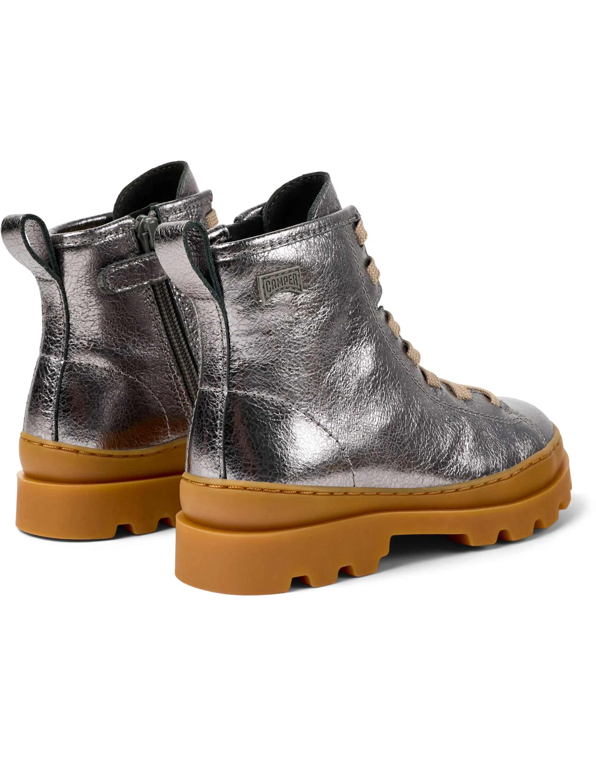 CAMPER BRUTUS BOOT - SILVER