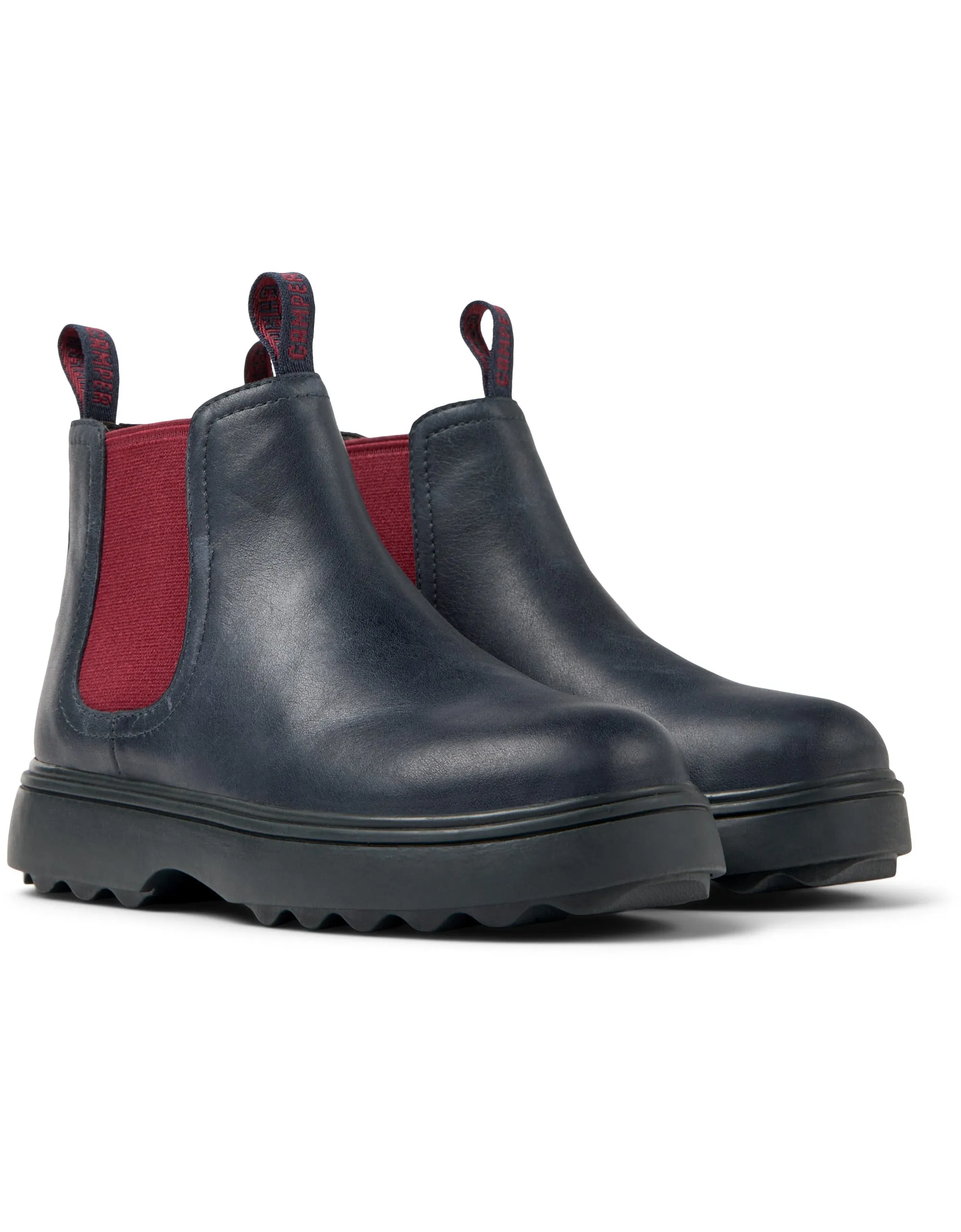 CAMPER NORTE BOOT - NAVY RED