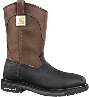 Carhartt Men's Rugged Flex Square Wp 11" Steel Toe Wellington Mid Calf Boot