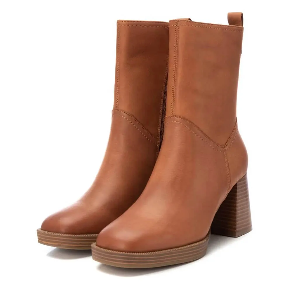 Carmela 161205 Stacked Heel-CAMEL
