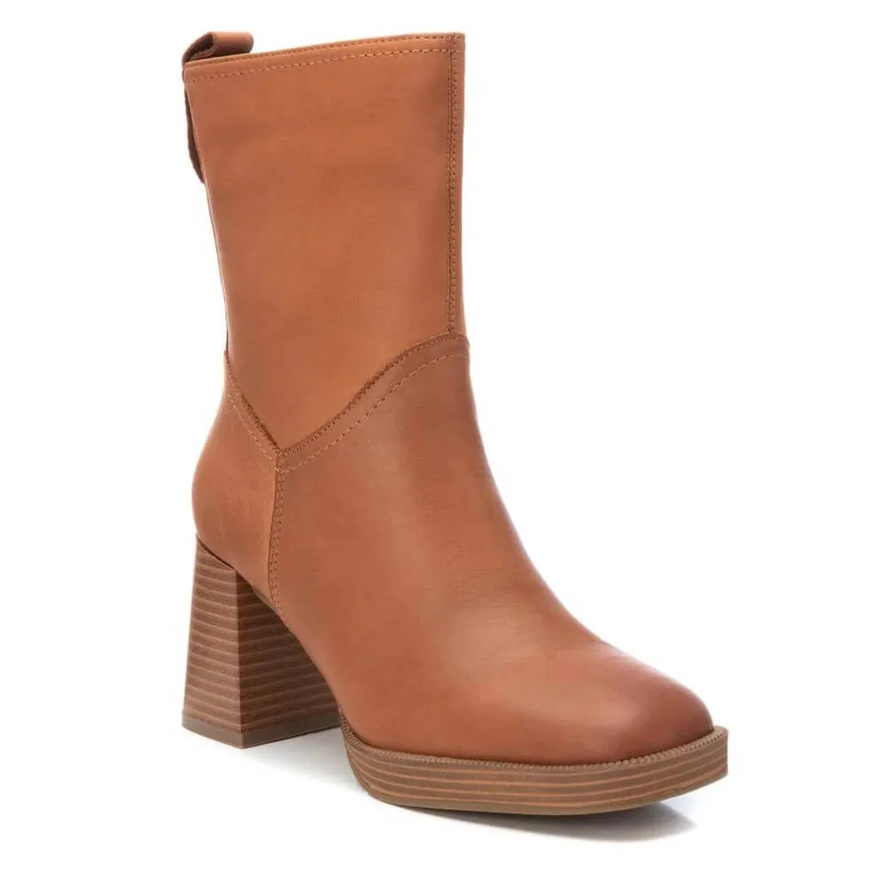 Carmela 161205 Stacked Heel-CAMEL