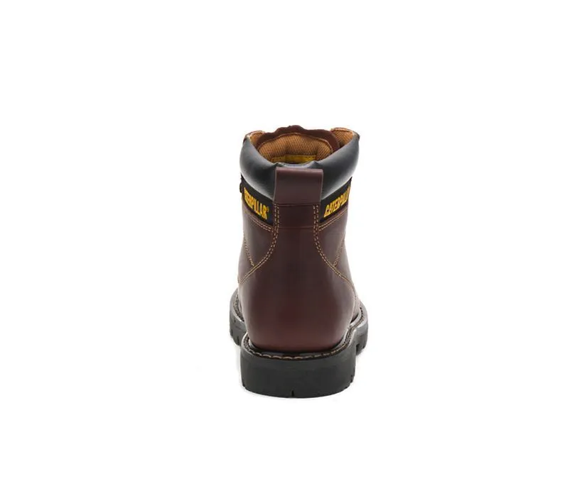 Caterpillar Men's Second Shift Soft Toe Work Boot Tan | Honey Leather