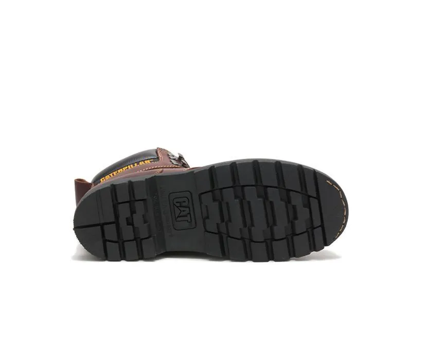 Caterpillar Men's Second Shift Soft Toe Work Boot Tan | Honey Leather