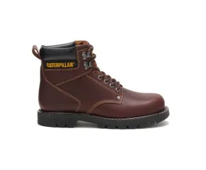 Caterpillar Men's Second Shift Soft Toe Work Boot Tan | Honey Leather