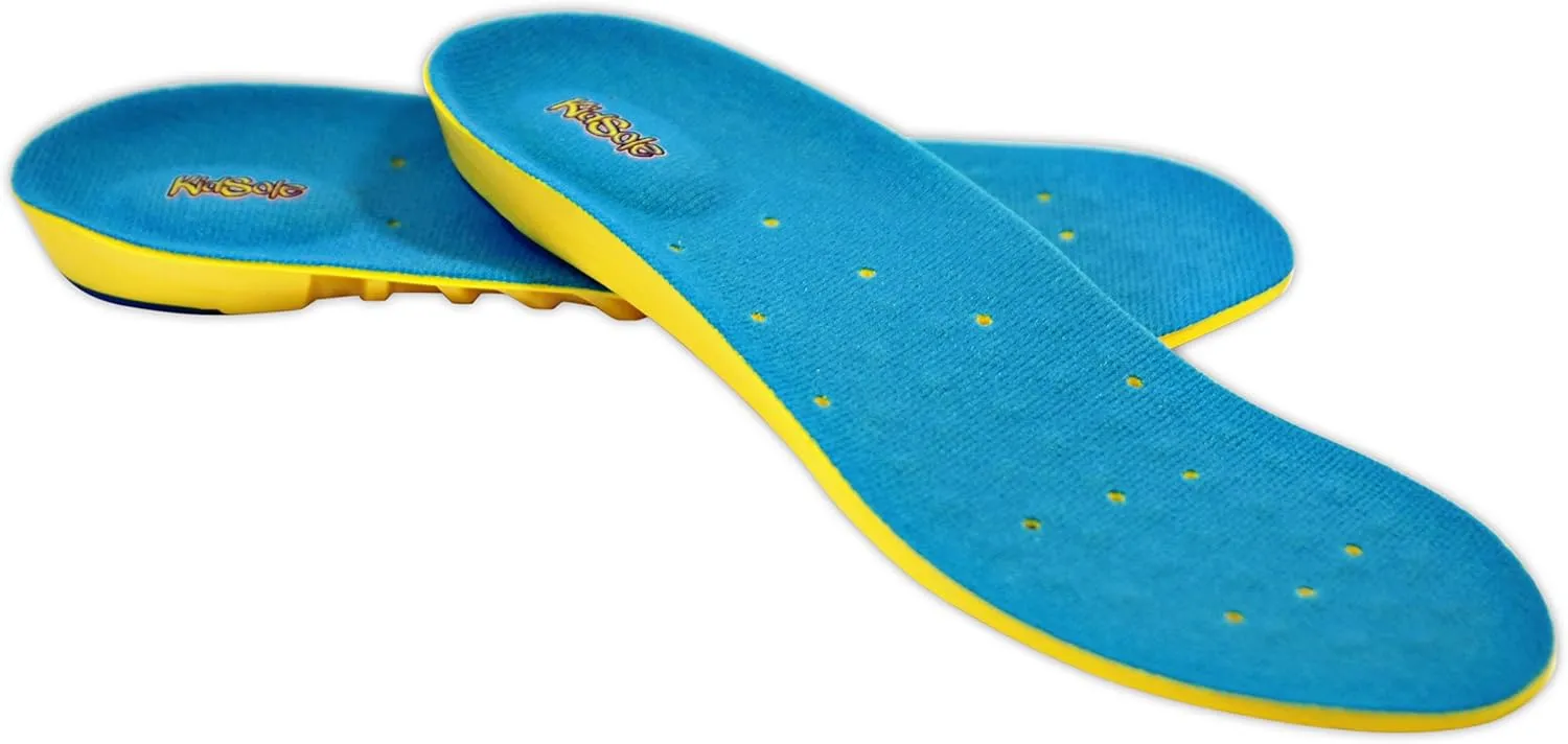 Children's Athletic Memory Foam Insoles For Arch Support and Comfort for Active Children ((20 CM) Toddler Size 11-1)