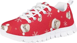 Christmas Shoes for Girls Boys Lightweight Casual Cute Athletic Sneakers Kids Running Shoes Holiday Outfit