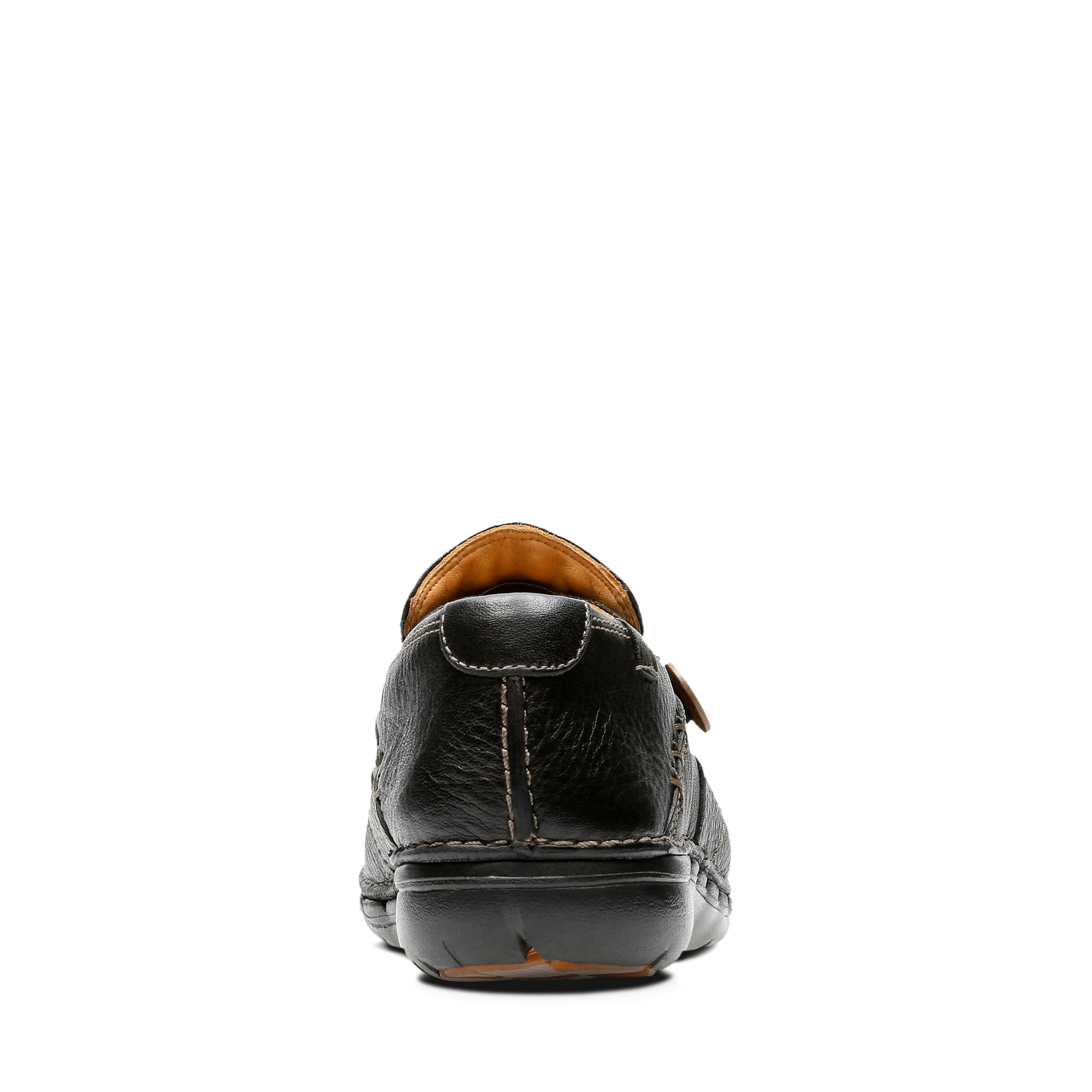 CLARKS - Un Loop Black Leather