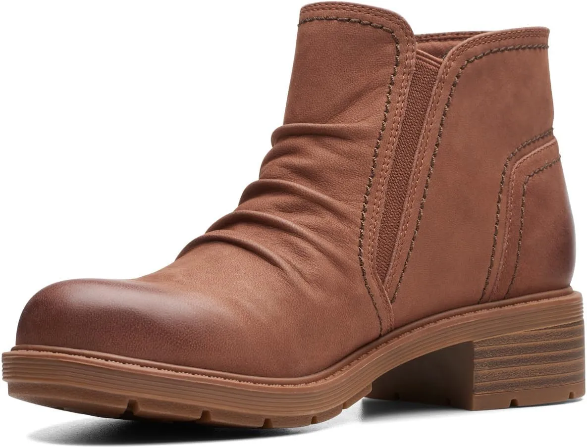 Clarks Women's Hearth Dove Ankle Boot