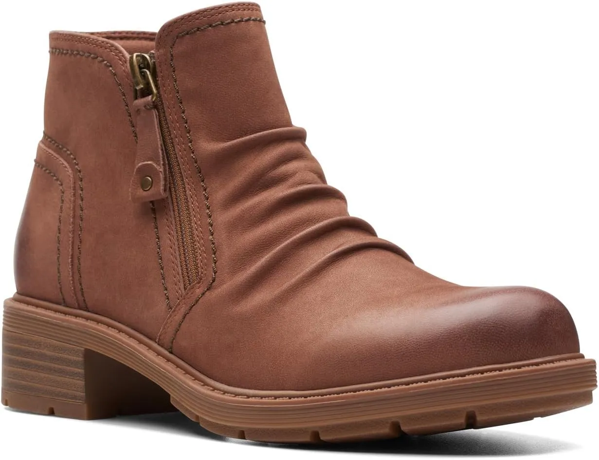 Clarks Women's Hearth Dove Ankle Boot