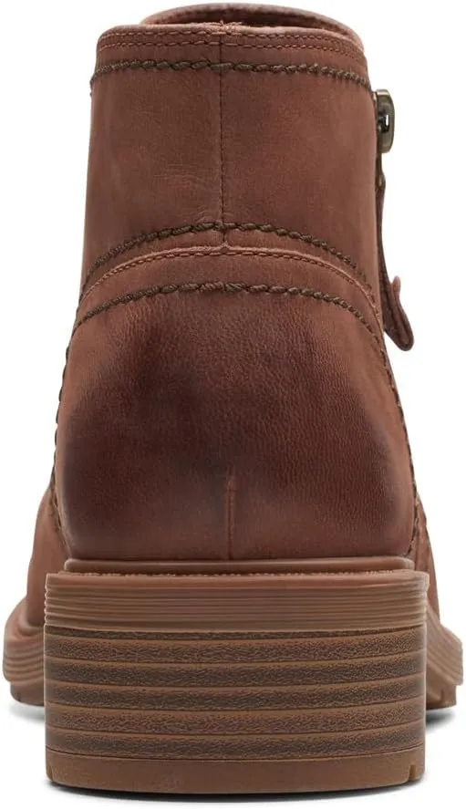 Clarks Women's Hearth Dove Ankle Boot