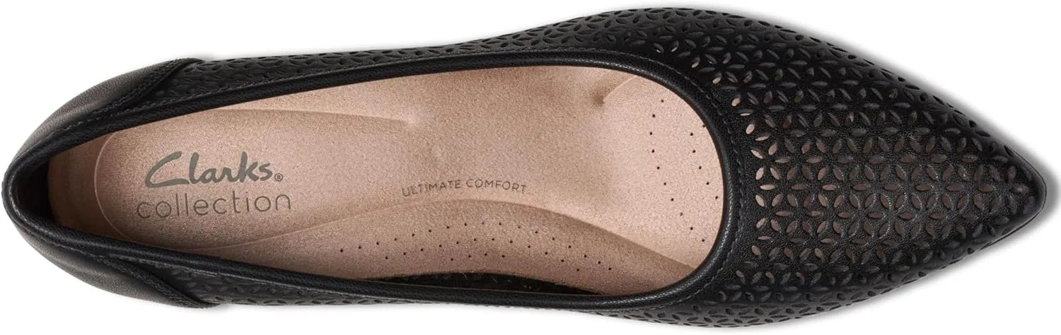 Clarks Womens Kepley Sky Pump Shoe