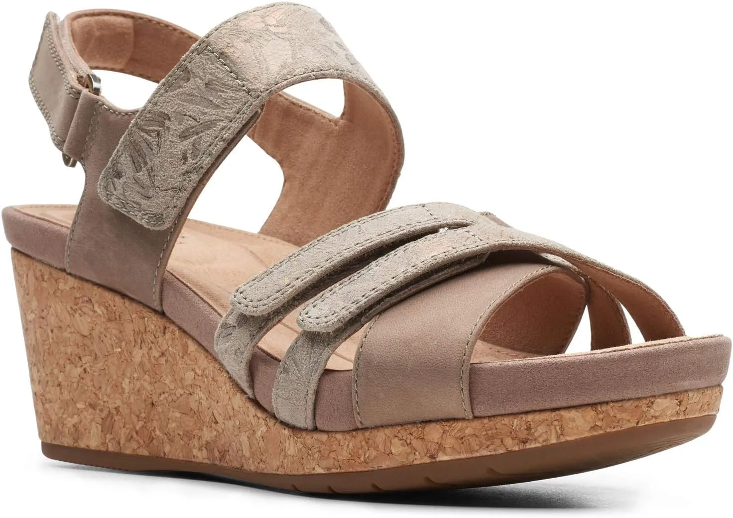 Clarks Women's Un Capri Walk Wedge Sandal