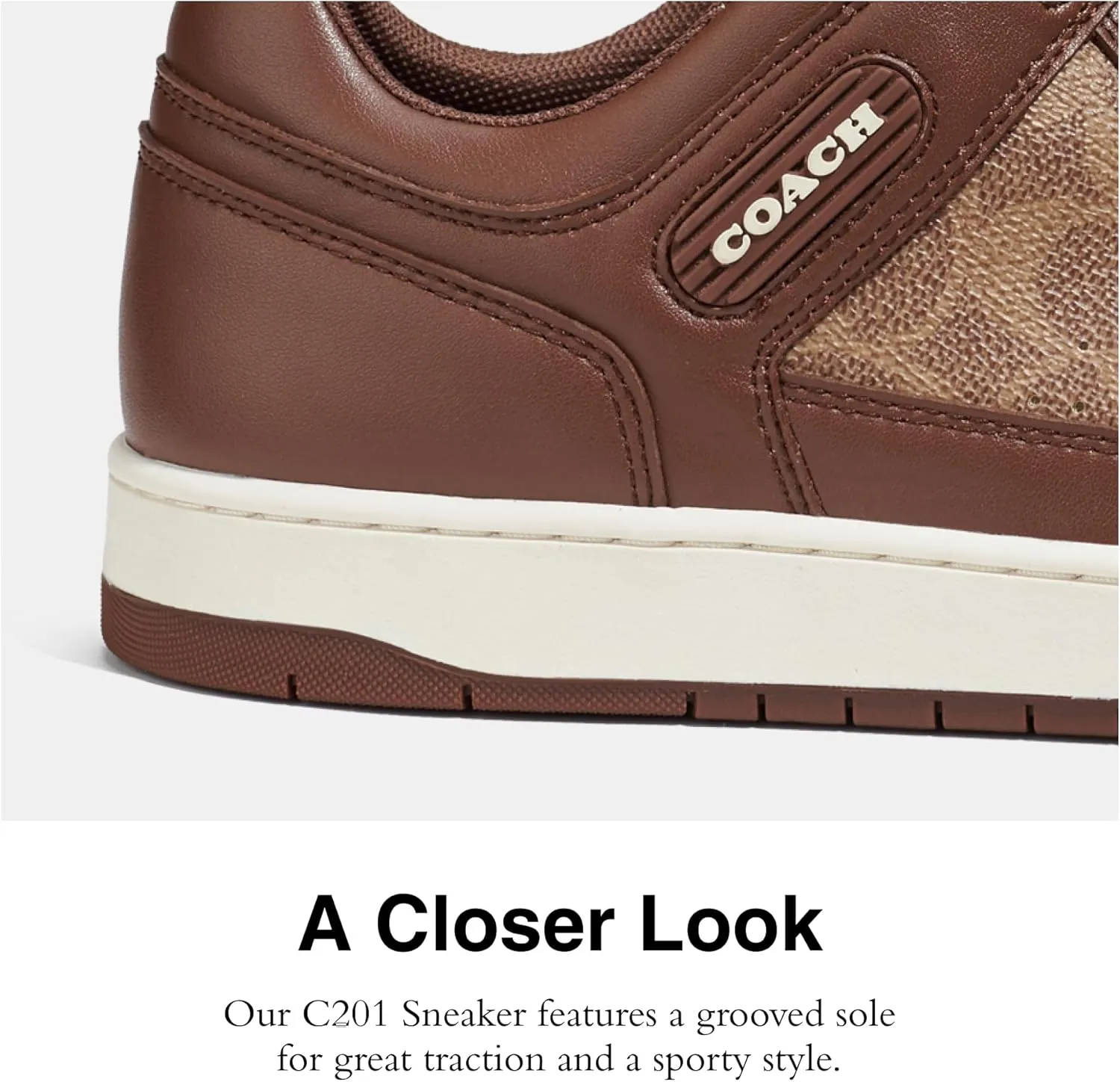 Coach Men's C201 Signature Sneaker