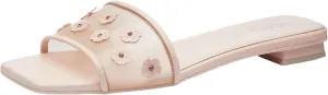 COACH Women's Tea Rose Flat Sandal Slipper