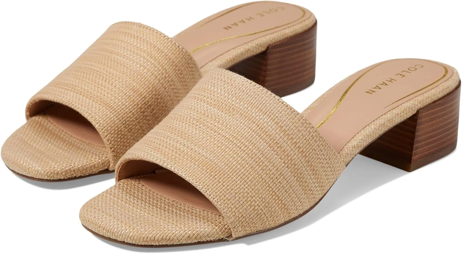 Cole Haan Women's Calli Single Band Block Heel Sandal 40 Mm