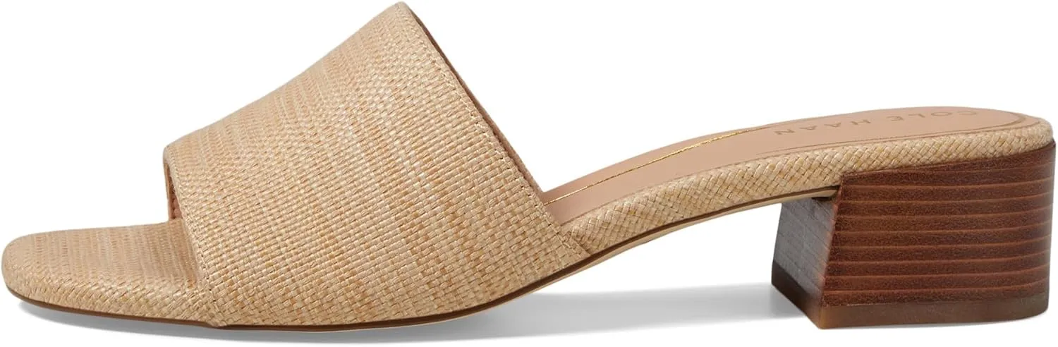 Cole Haan Women's Calli Single Band Block Heel Sandal 40 Mm