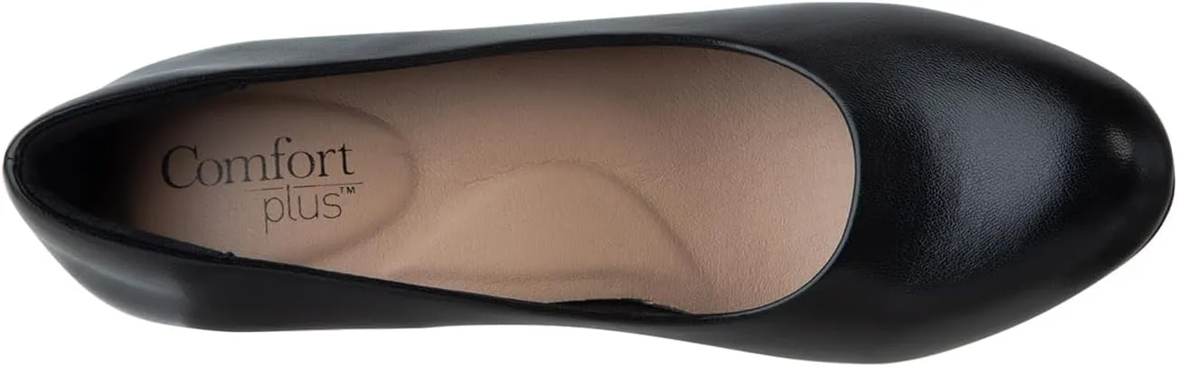 Comfort Plus by Predictions Womens Kasey Round Toe Pump
