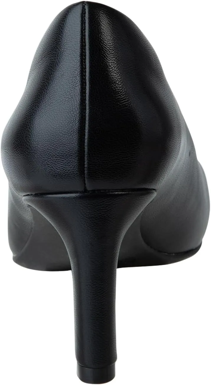 Comfort Plus by Predictions Womens Kasey Round Toe Pump