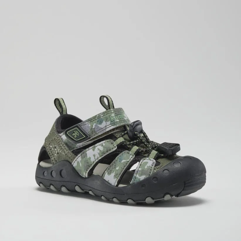 Crab Print - Kids' Closed-Toe Sandals