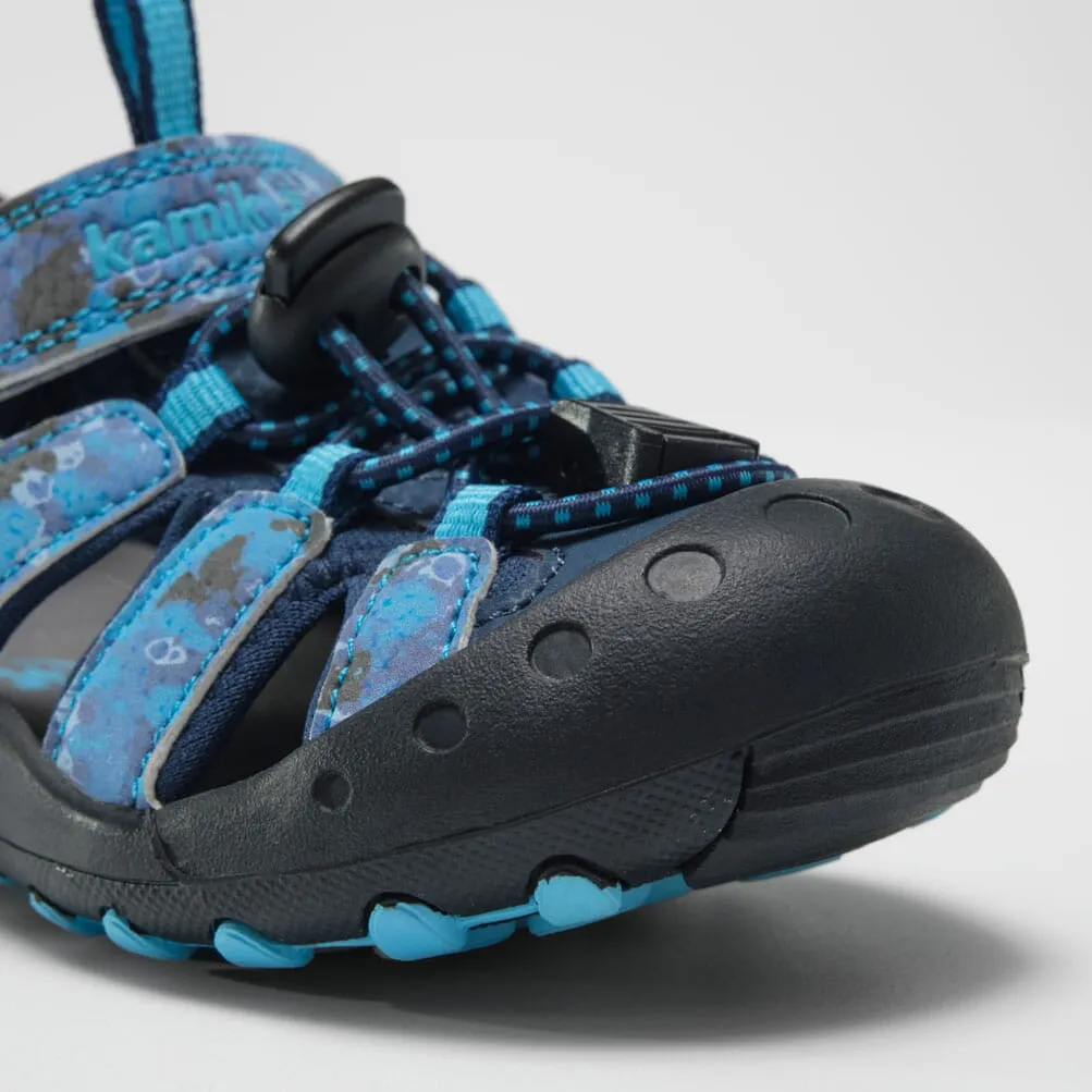 Crab Print - Kids' Closed-Toe Sandals