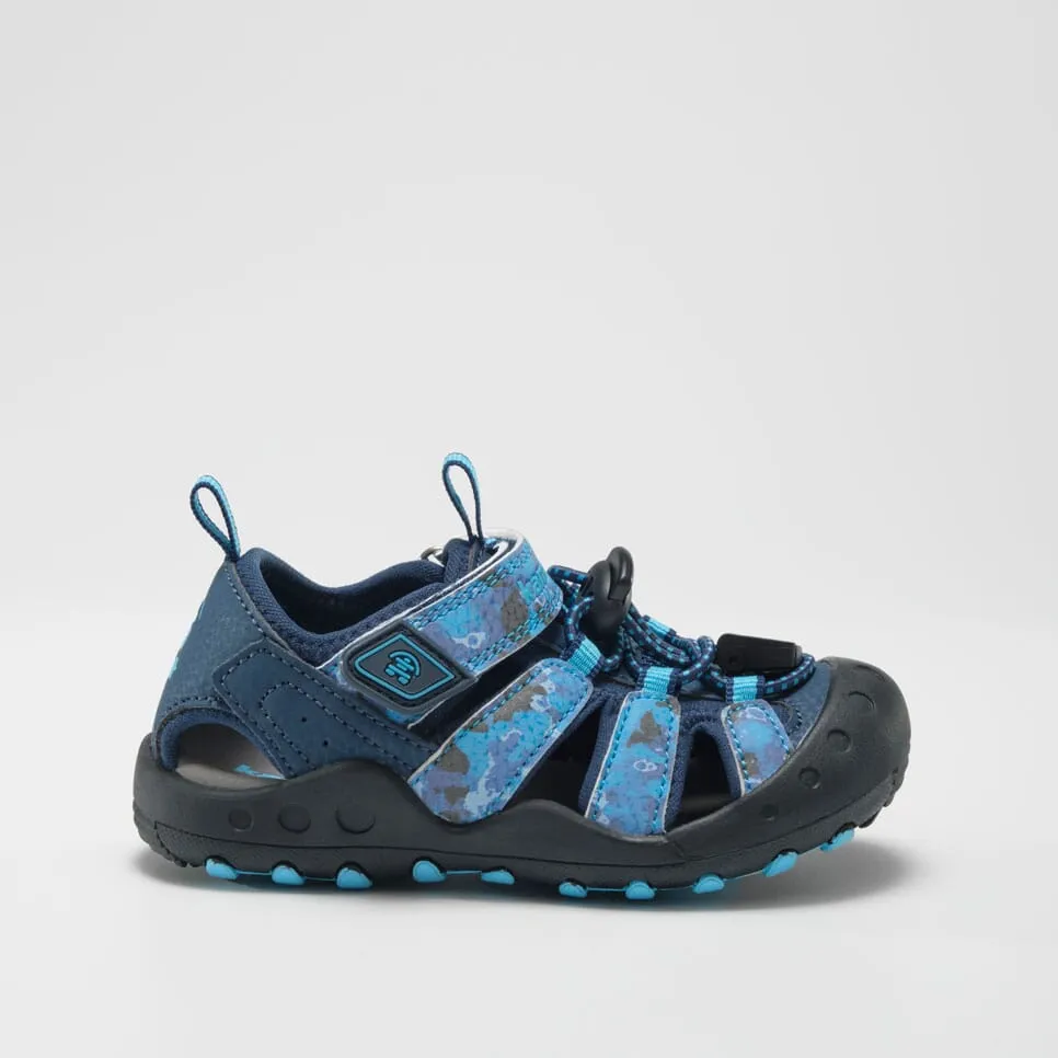 Crab Print - Kids' Closed-Toe Sandals