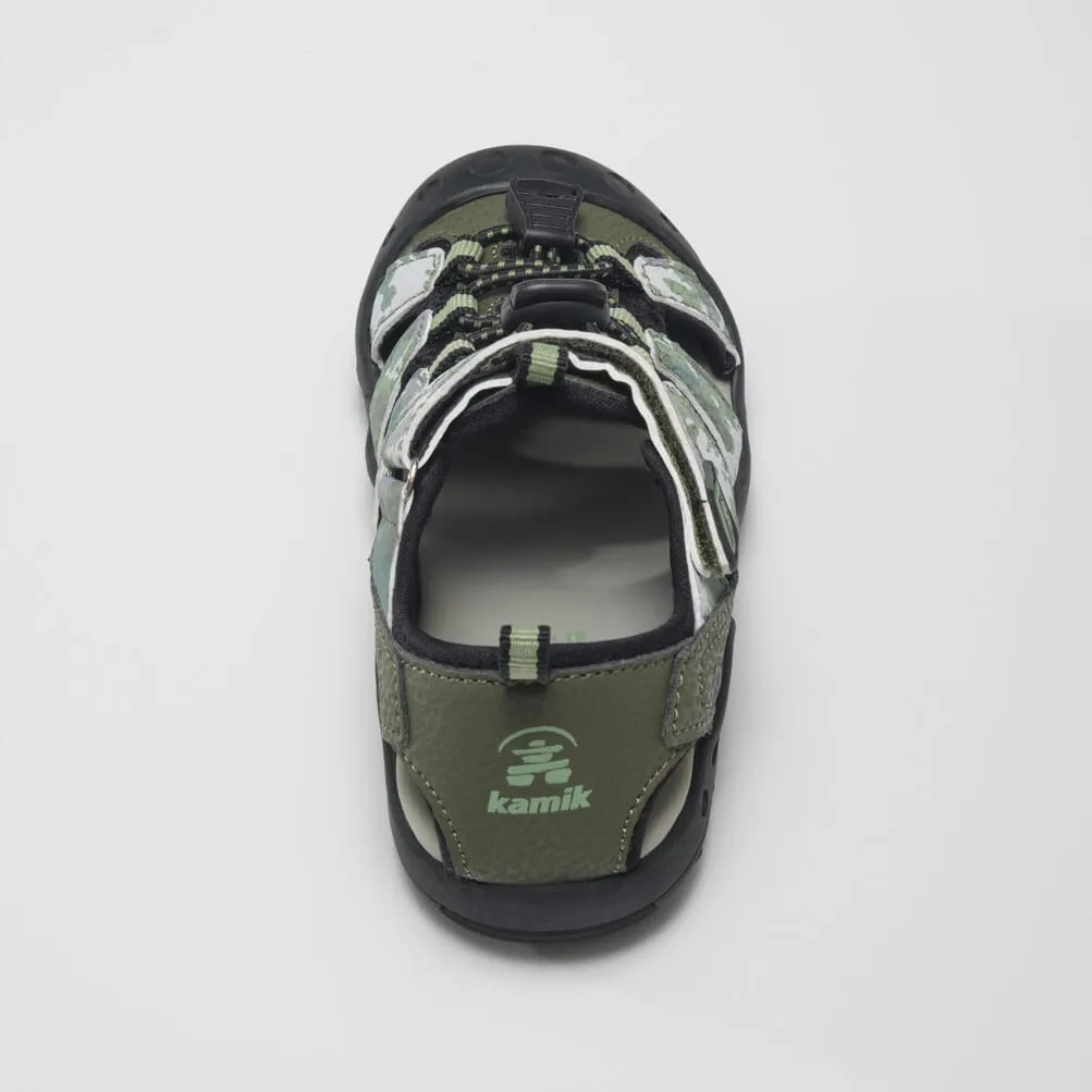 Crab Print - Kids' Closed-Toe Sandals