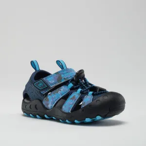 Crab Print - Kids' Closed-Toe Sandals