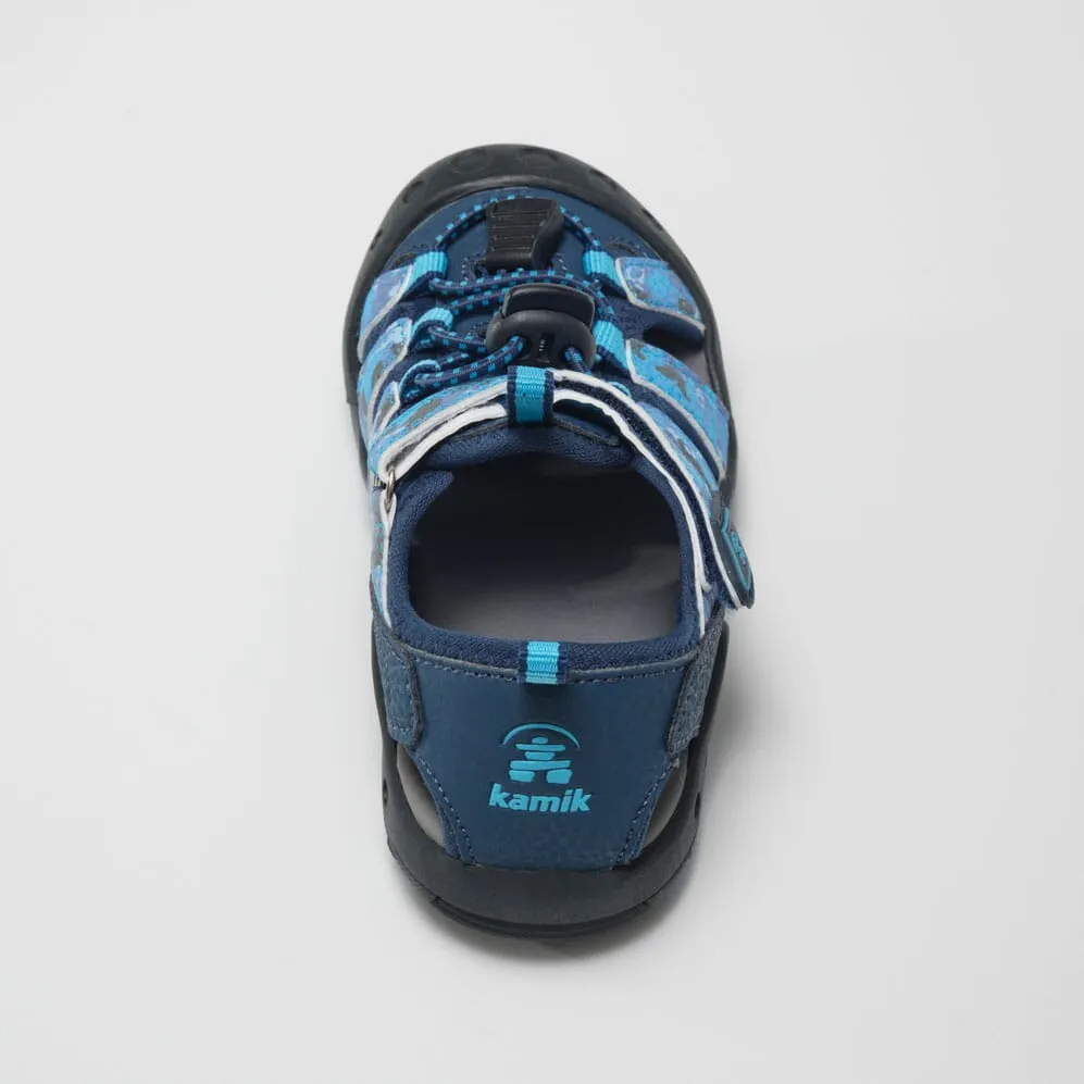 Crab Print - Kids' Closed-Toe Sandals