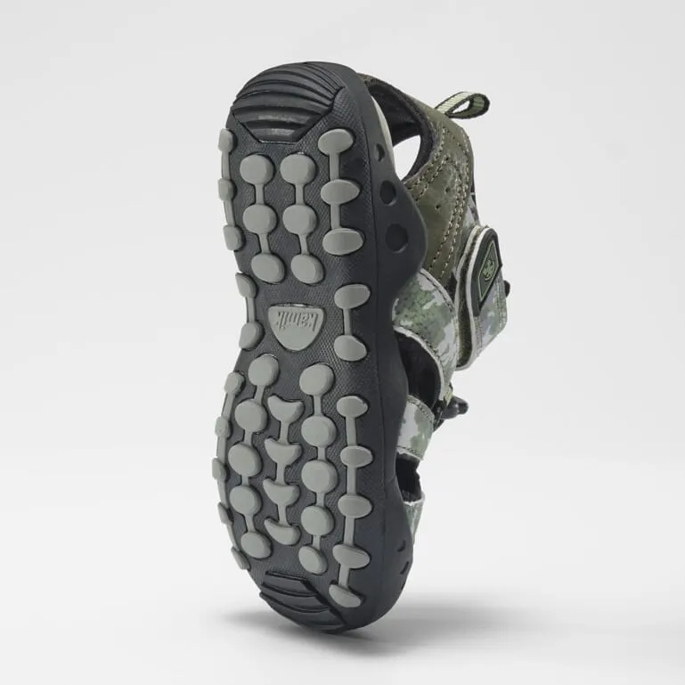 Crab Print - Kids' Closed-Toe Sandals