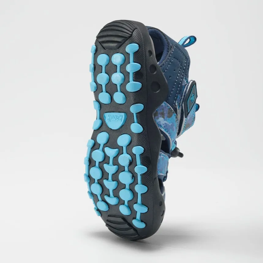 Crab Print - Kids' Closed-Toe Sandals