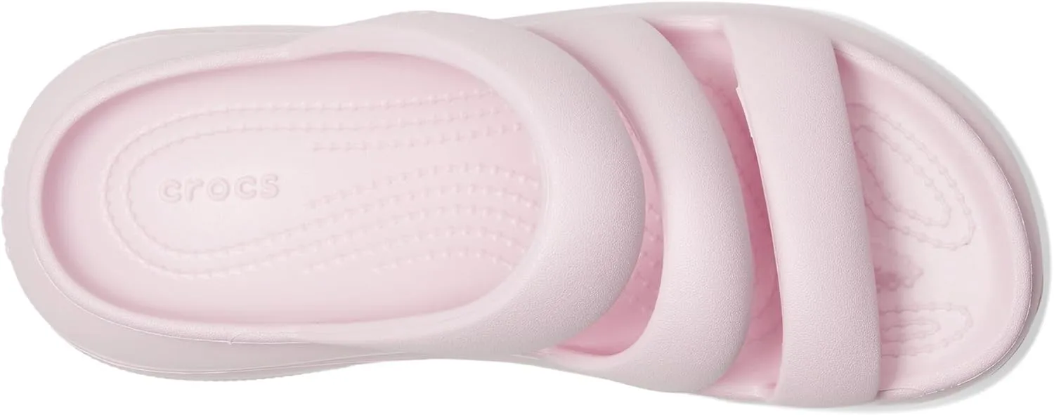 Crocs Unisex-Adult Mega Crush Triple Strap Sandal Platform